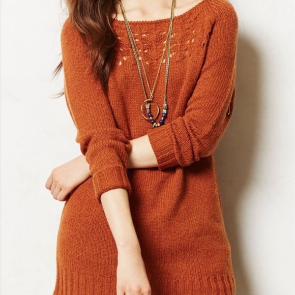 Anthropologie Sweaters - Anthropologie Moth S Dashed Pointelle Pullover